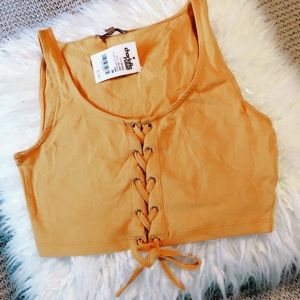 - Braided Cropped Tank